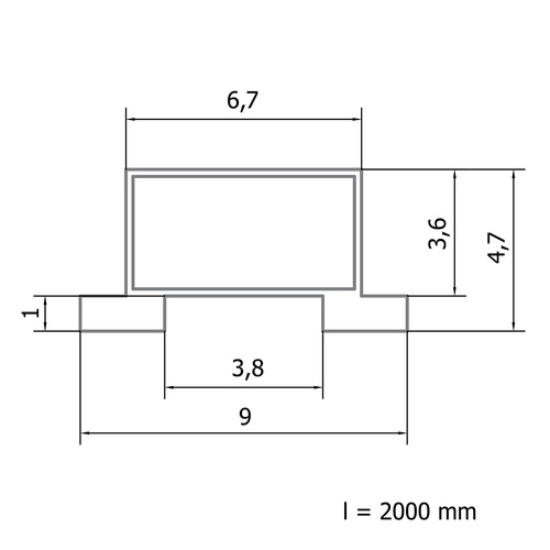 Magnetické tesnenie M8169