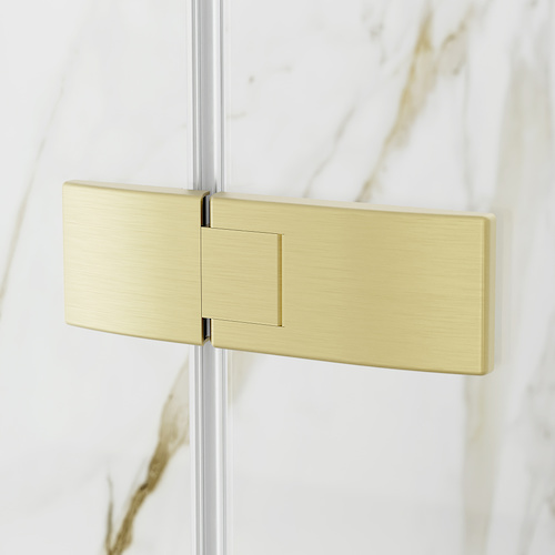 Dizajnový pánt v povrchovej úprave Brushed Gold