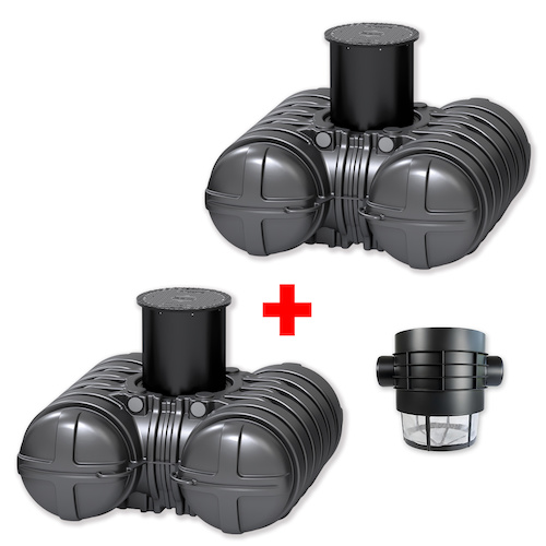 Nádrž Roth Twinbloc® 7 000 l s filtrom