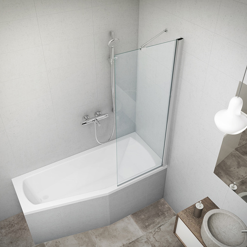 Vanová zástena PXV1 - pohľad zhora